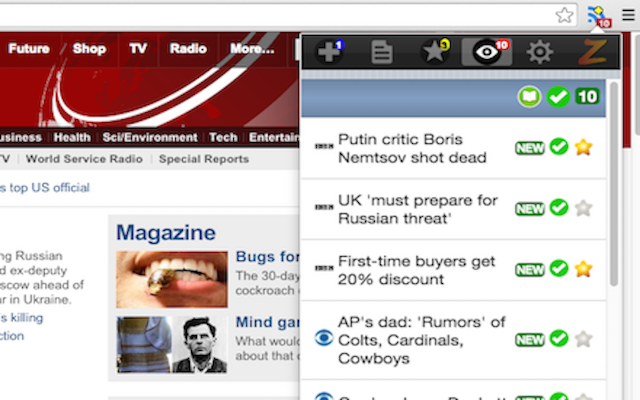 RSS Feed Reader截图1