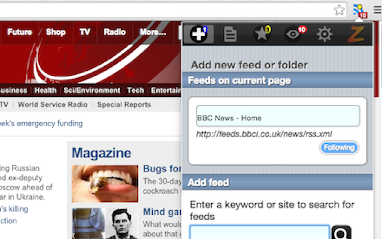 RSS Feed Reader截图2