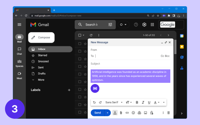 WriteMe.ai - AI powered writing assistant截图4