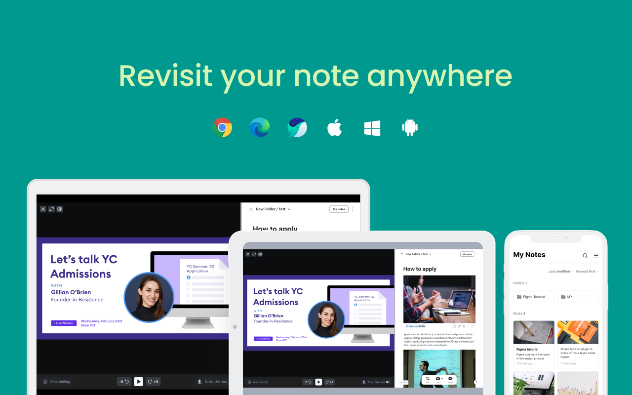 Slid: AI-powered Video Note-taking App截图1