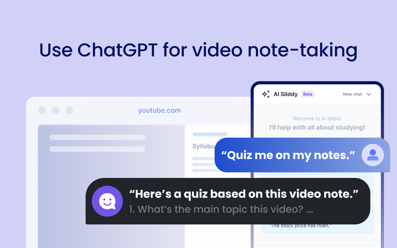 Slid: AI-powered Video Note-taking App截图3
