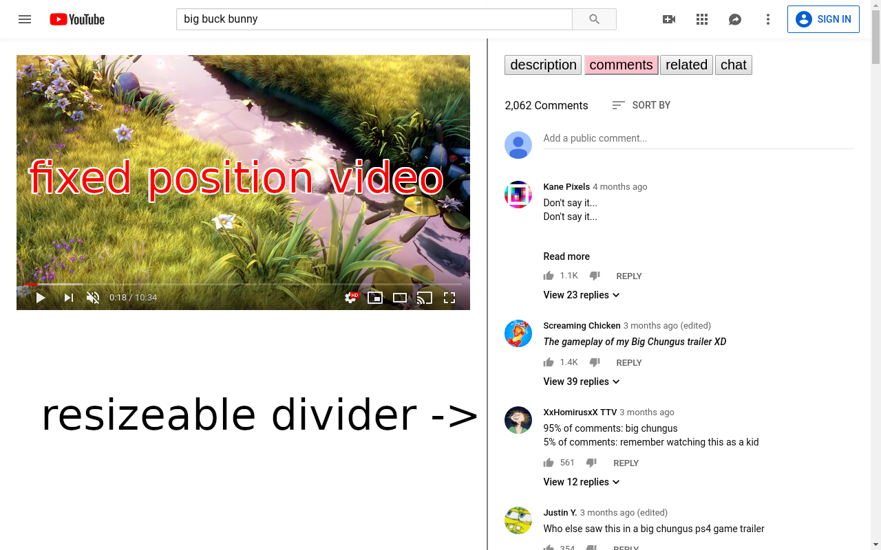 Comments Sidebar for Youtube截图1