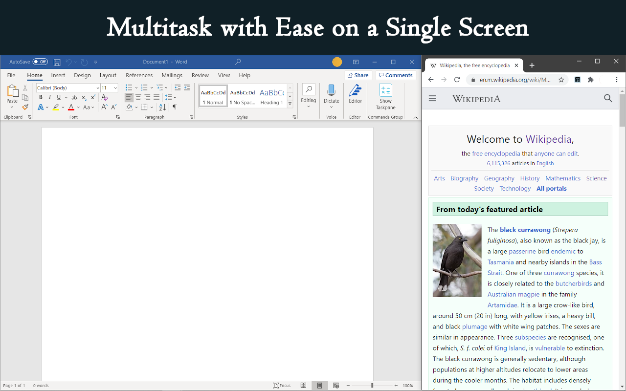 Sideview Plus: Multitask w/o Second Monitor截图1
