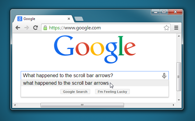 Win7 Scrollbars截图1