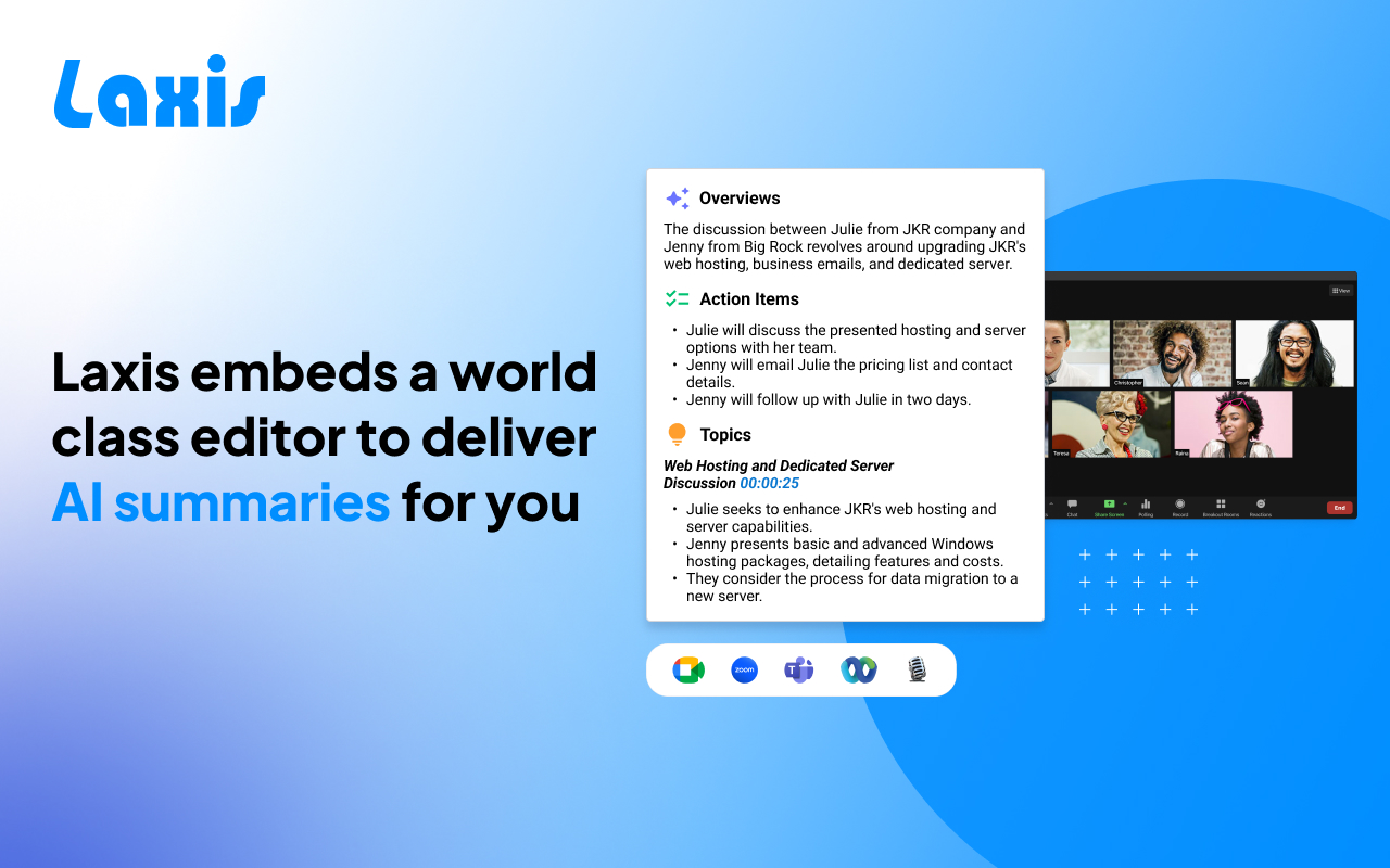 Google Meet Transcripts & AI Summary截图4