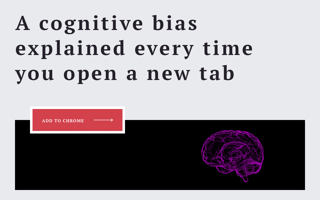 My Cognitive Bias截图1
