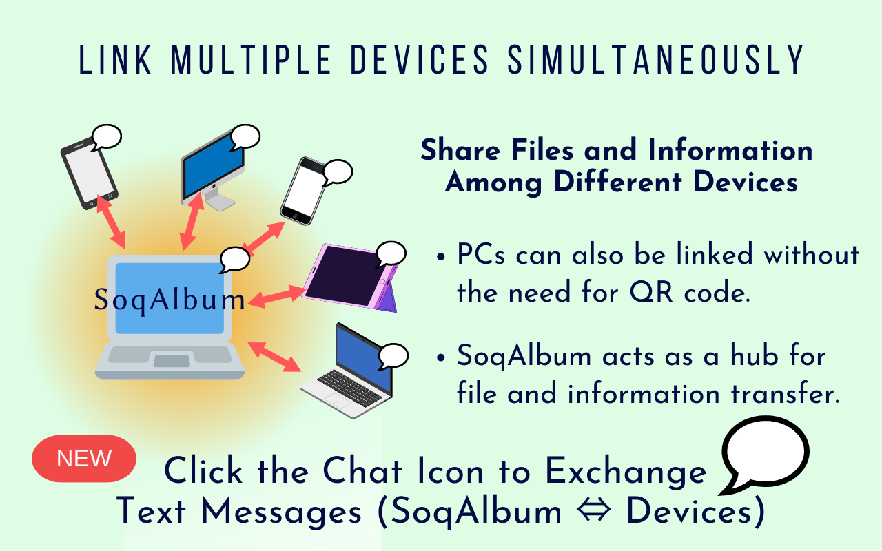 SoqAlbum: Share iPhone/Android Files/Cameras截图1