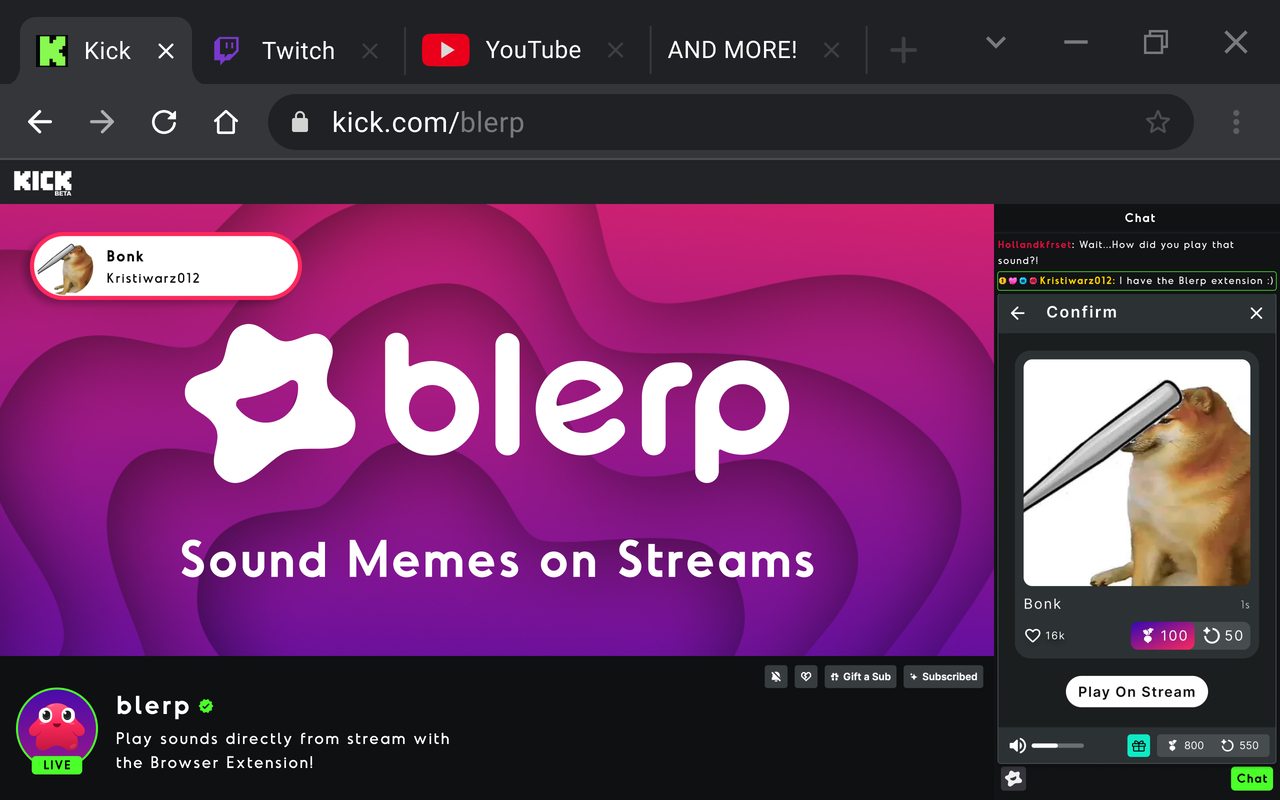 Blerp - Videos, TTS, Memes, Sound Alerts截图3