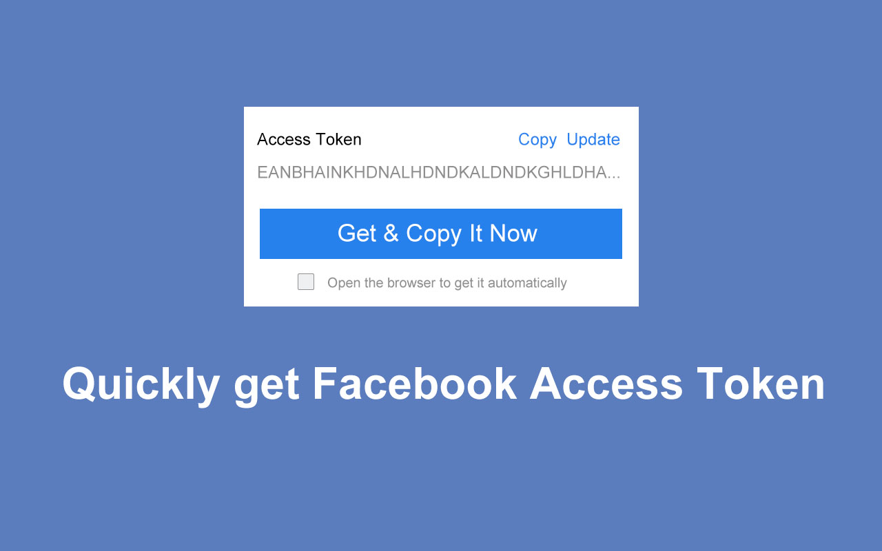 Facebook Access Token截图1