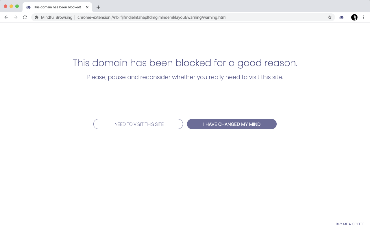Mindful Browsing截图1