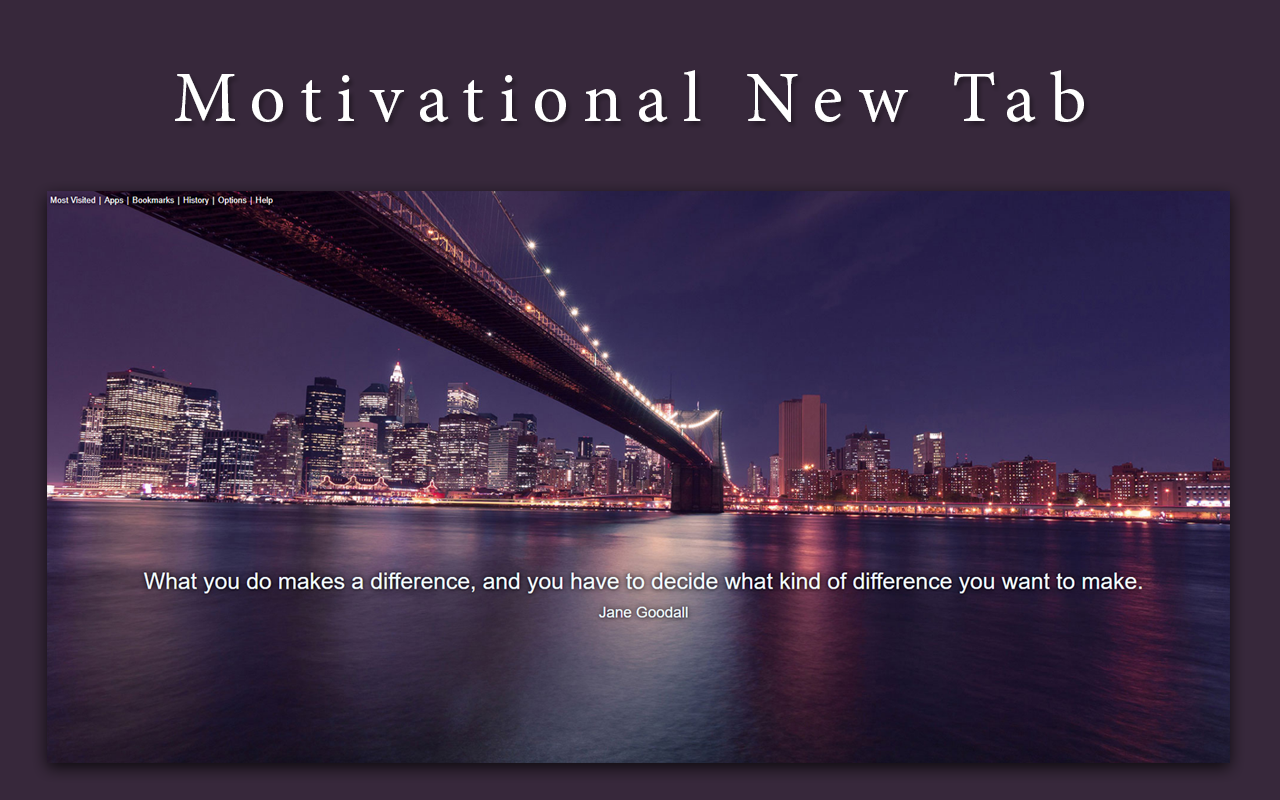 Motivational New Tab截图2