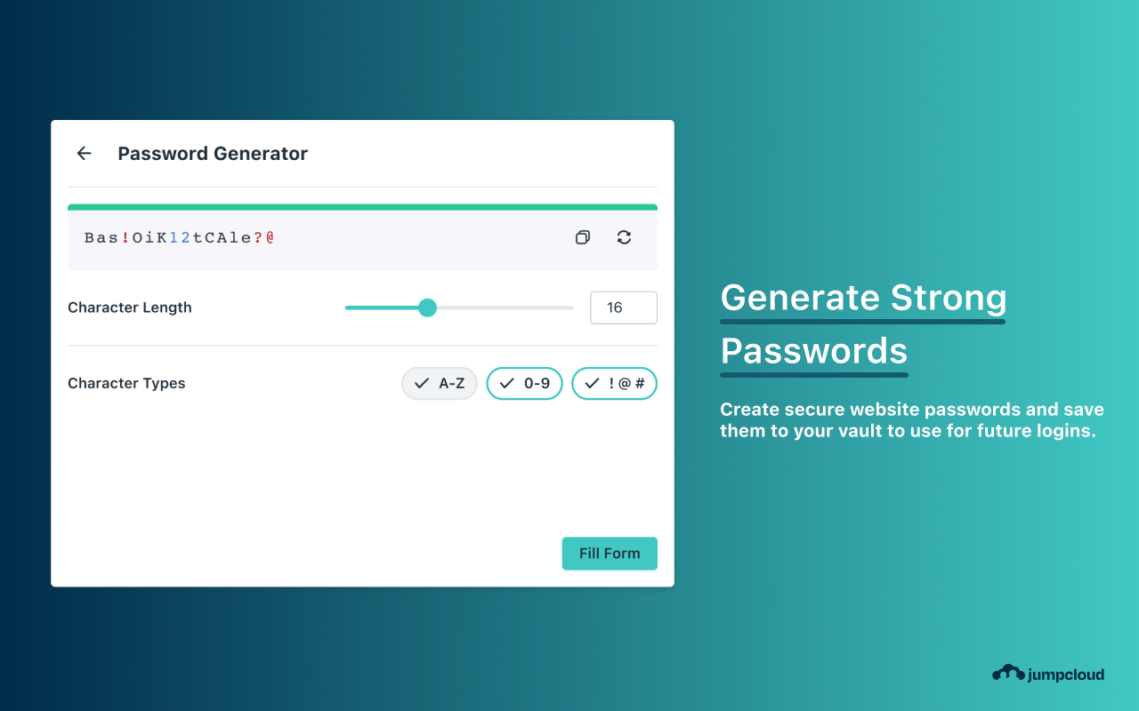 JumpCloud Password Manager截图5