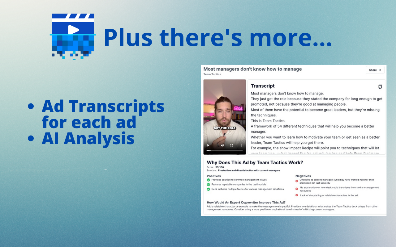 AdScan: Save Facebook, TikTok & YouTube Ads截图2