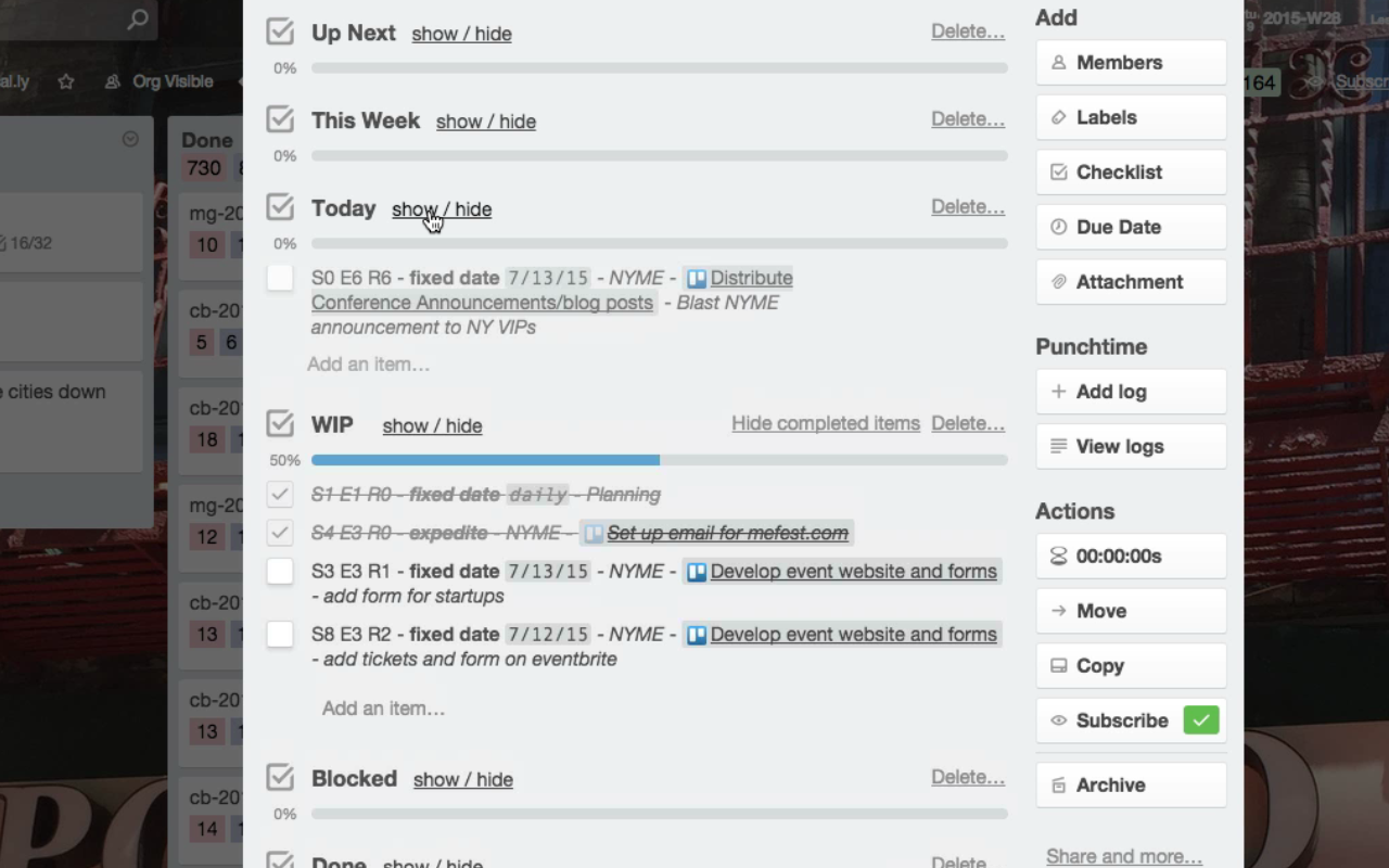 Trello Checklist Hider截图4