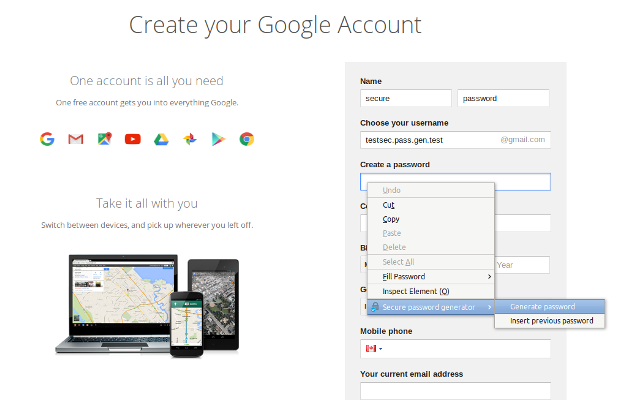 Secure Password Generator截图1