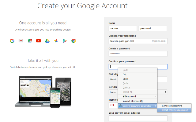 Secure Password Generator截图2