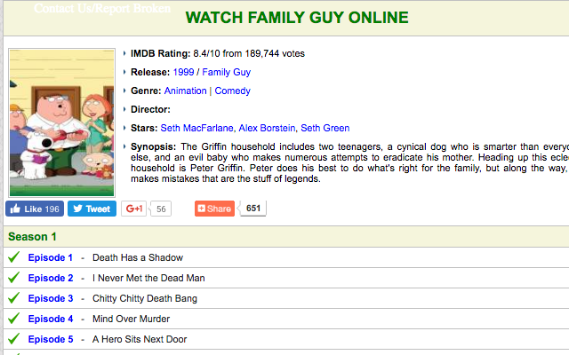 Putlocker Watched Episode截图1