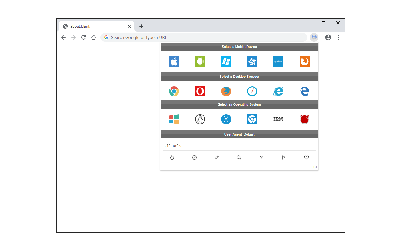 User-Agent Switcher截图1