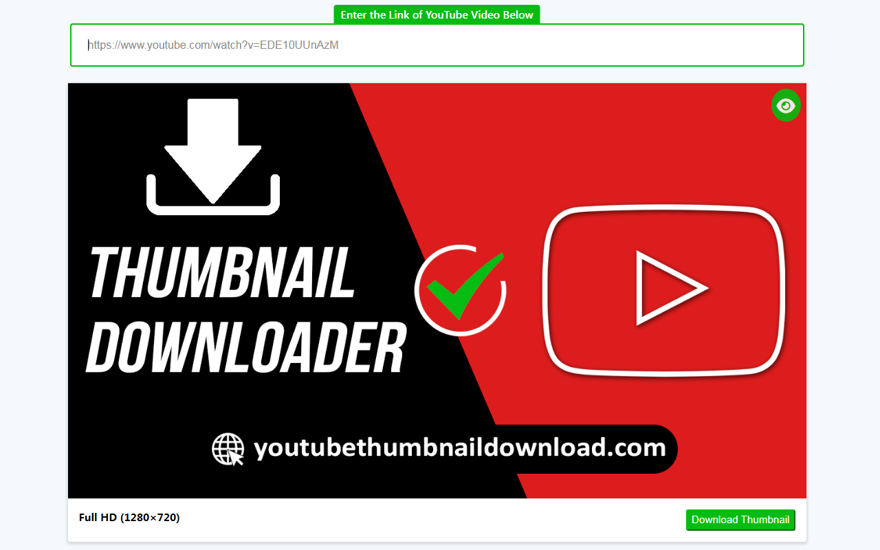 Youtube Thumbnail Downloader截图1