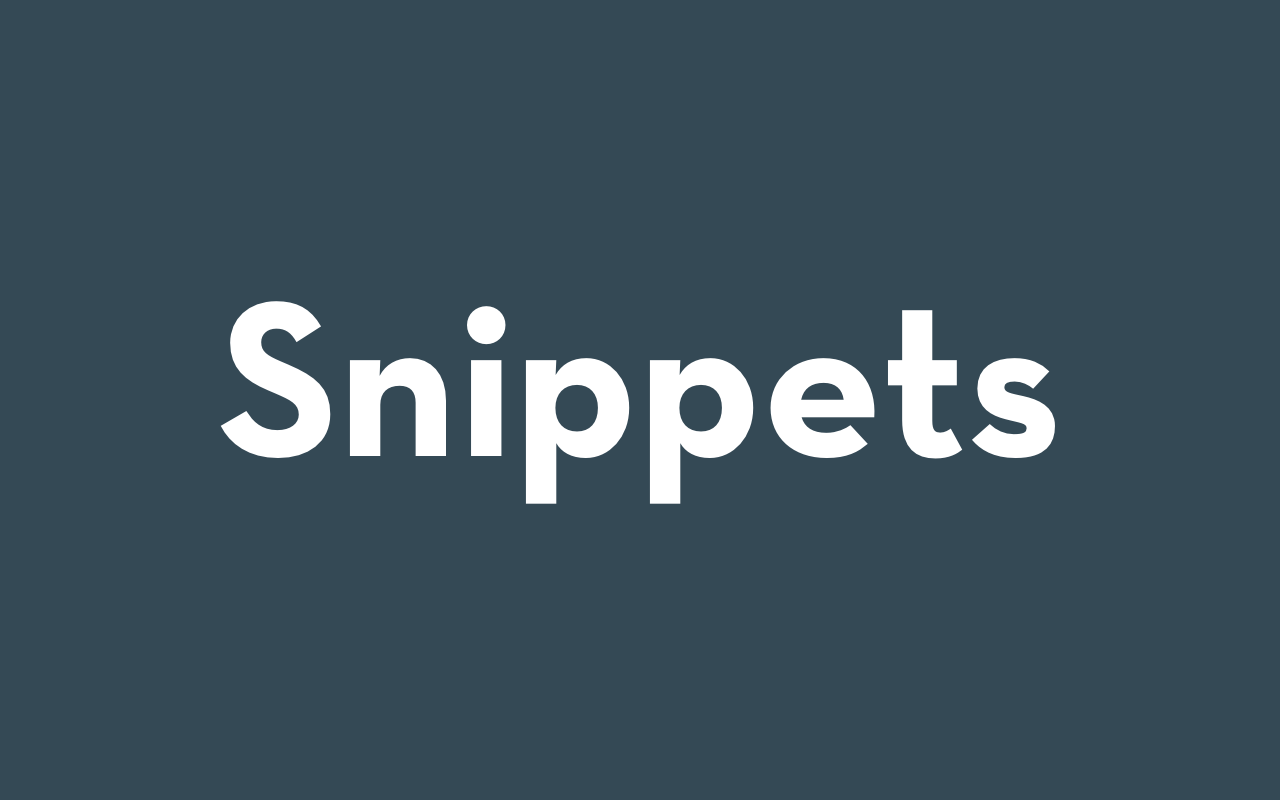 Snippets截图2