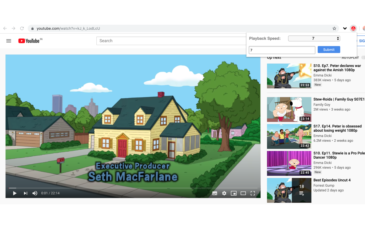 Youtube Speed Controller截图1