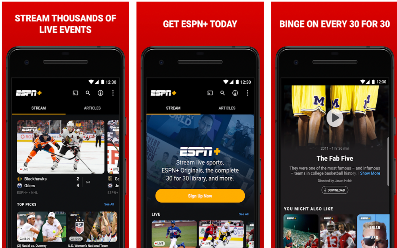 ESPN截图1