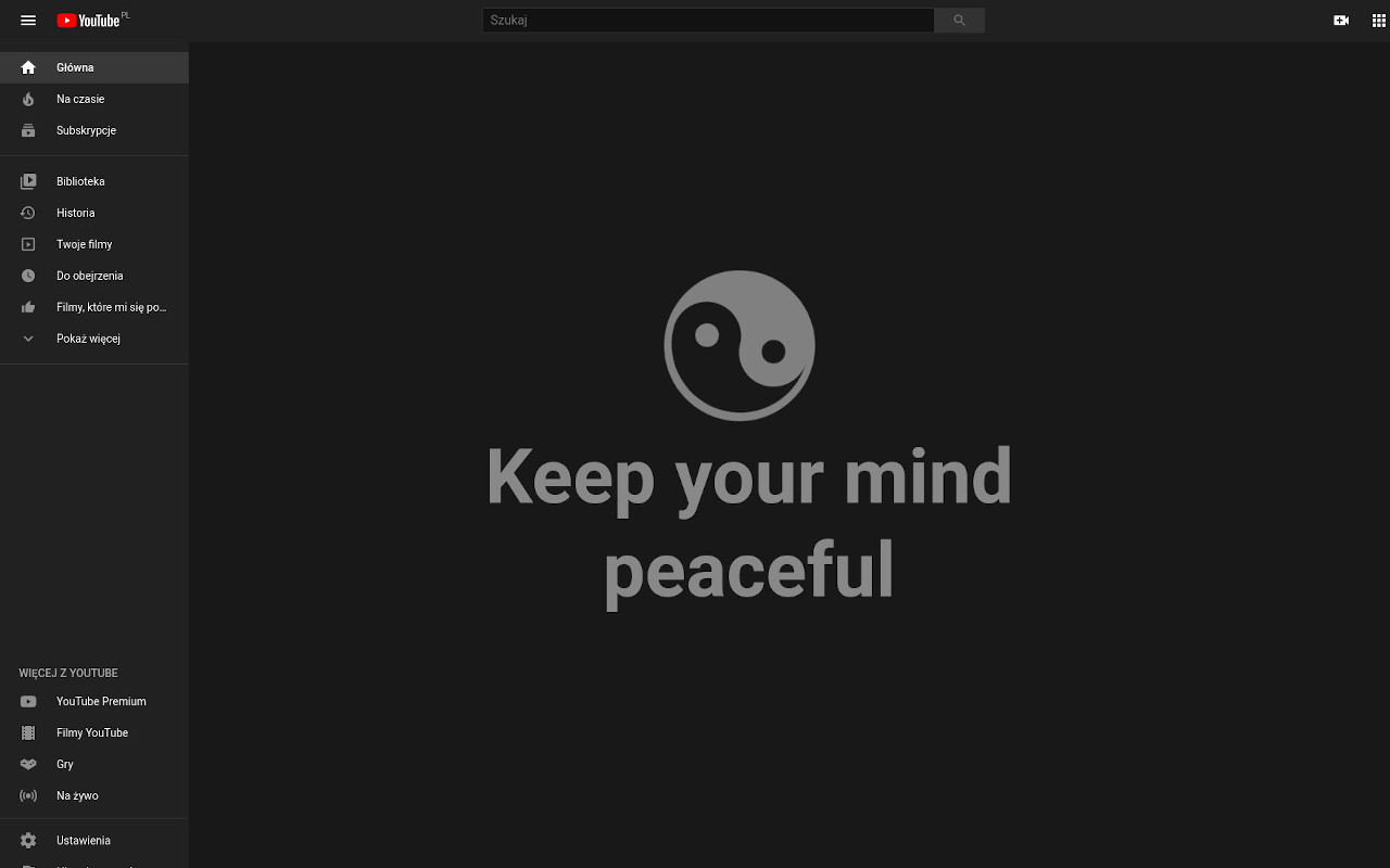 YouTube Zen Mode截图1
