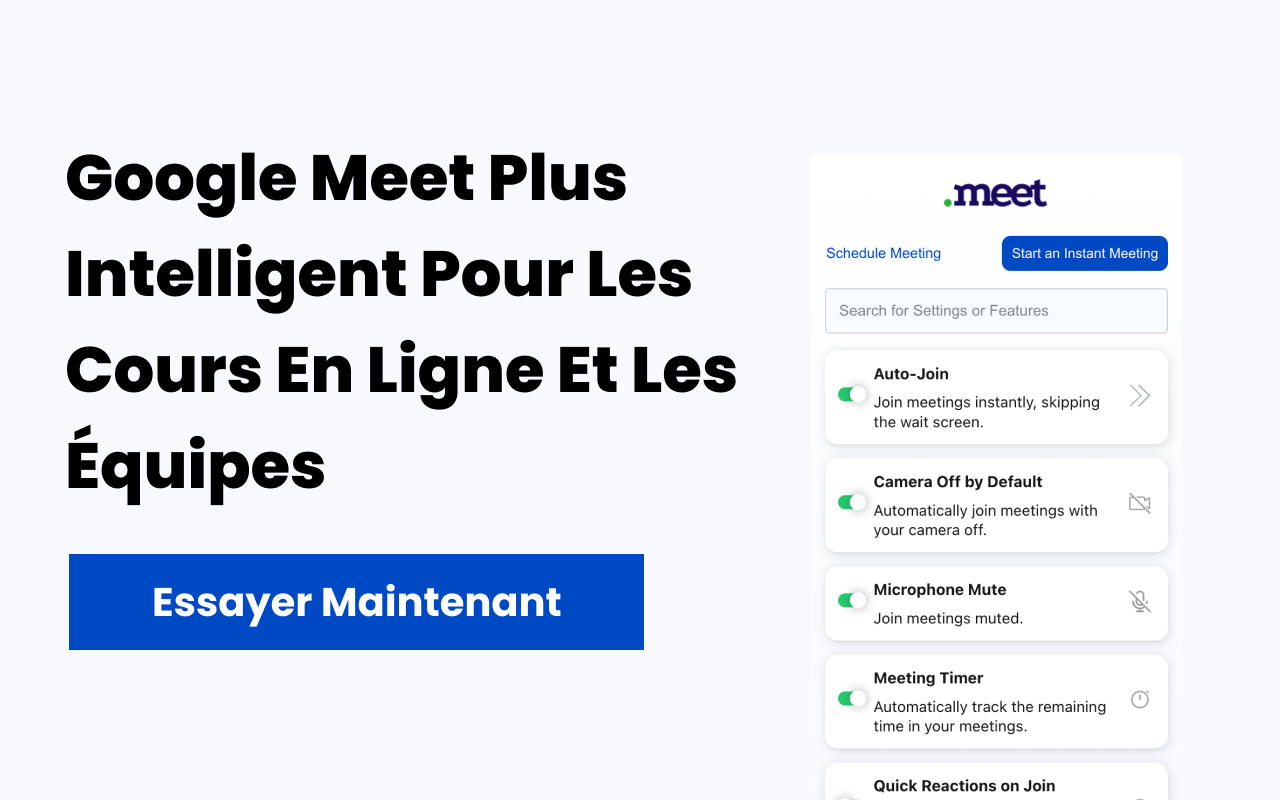 Google Meet Extension截图1