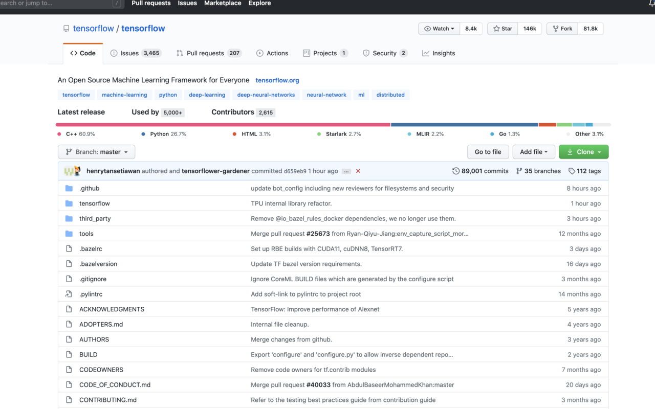 Old Github UI截图1