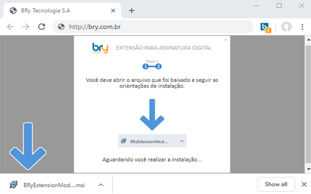 Assinatura Digital para Navegador - BRy截图1
