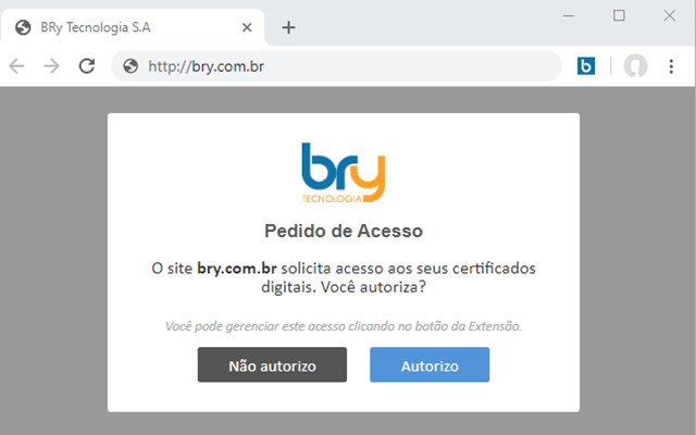 Assinatura Digital para Navegador - BRy截图5