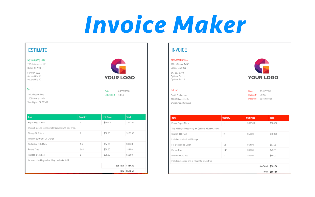 Invoice Maker截图1