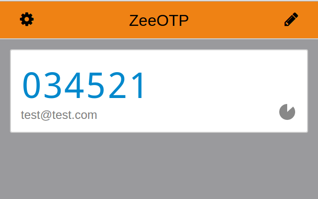 ZeeOTP截图1
