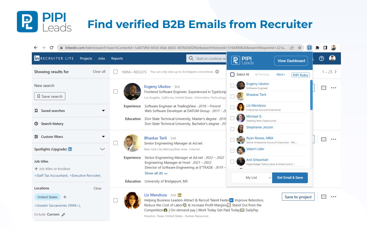 Email Finder – PIPILEADS截图1