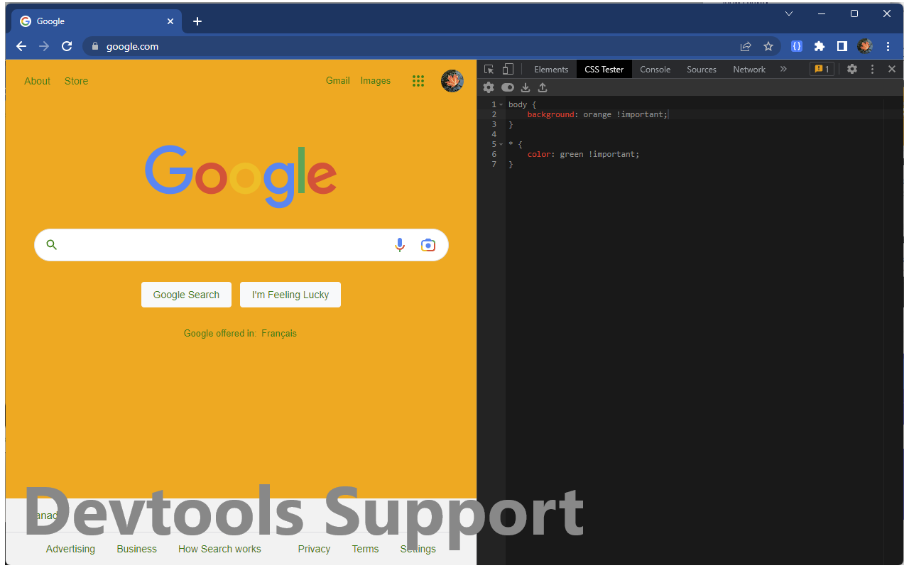 Live CSS Tester截图2