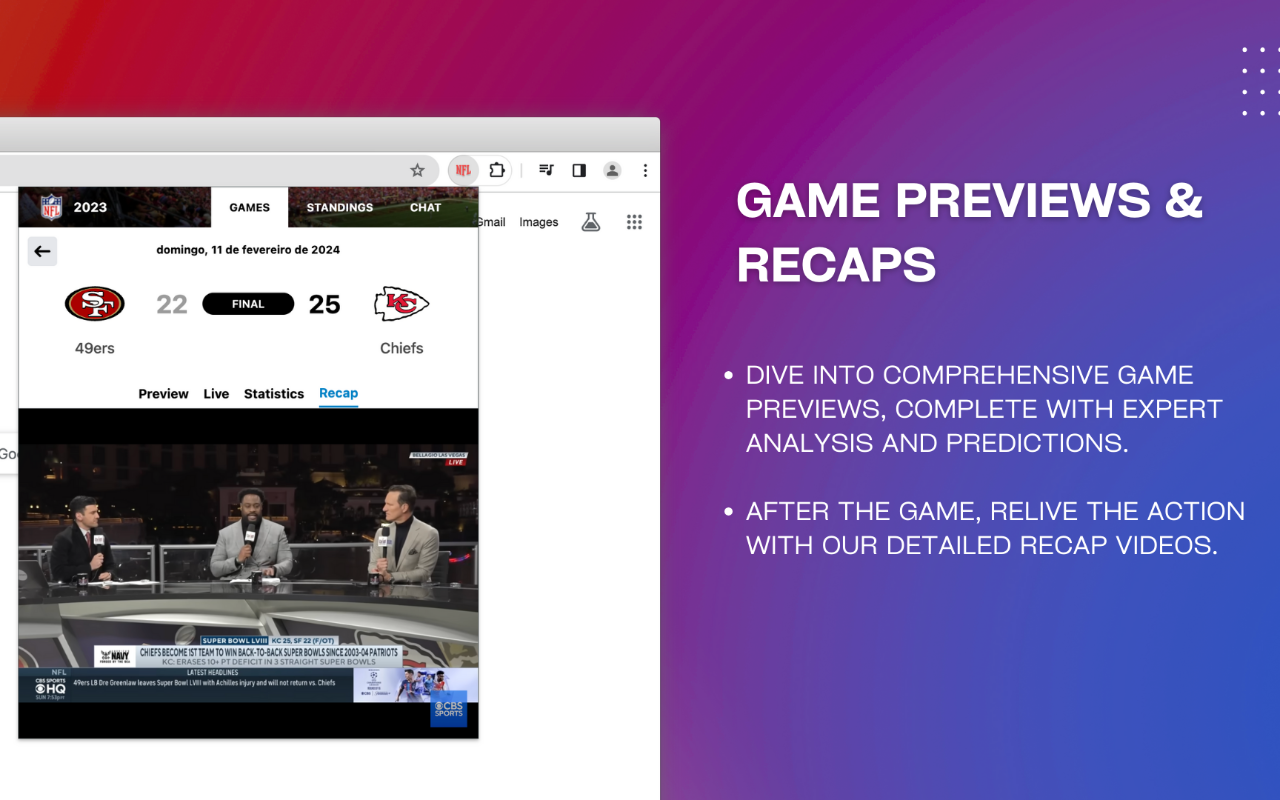 NFL实时中心:比分、数据和球迷聊天截图2