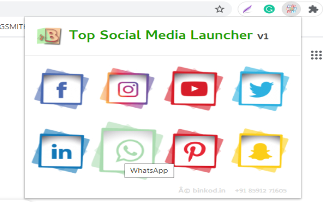 Top Social Media Launcher截图2