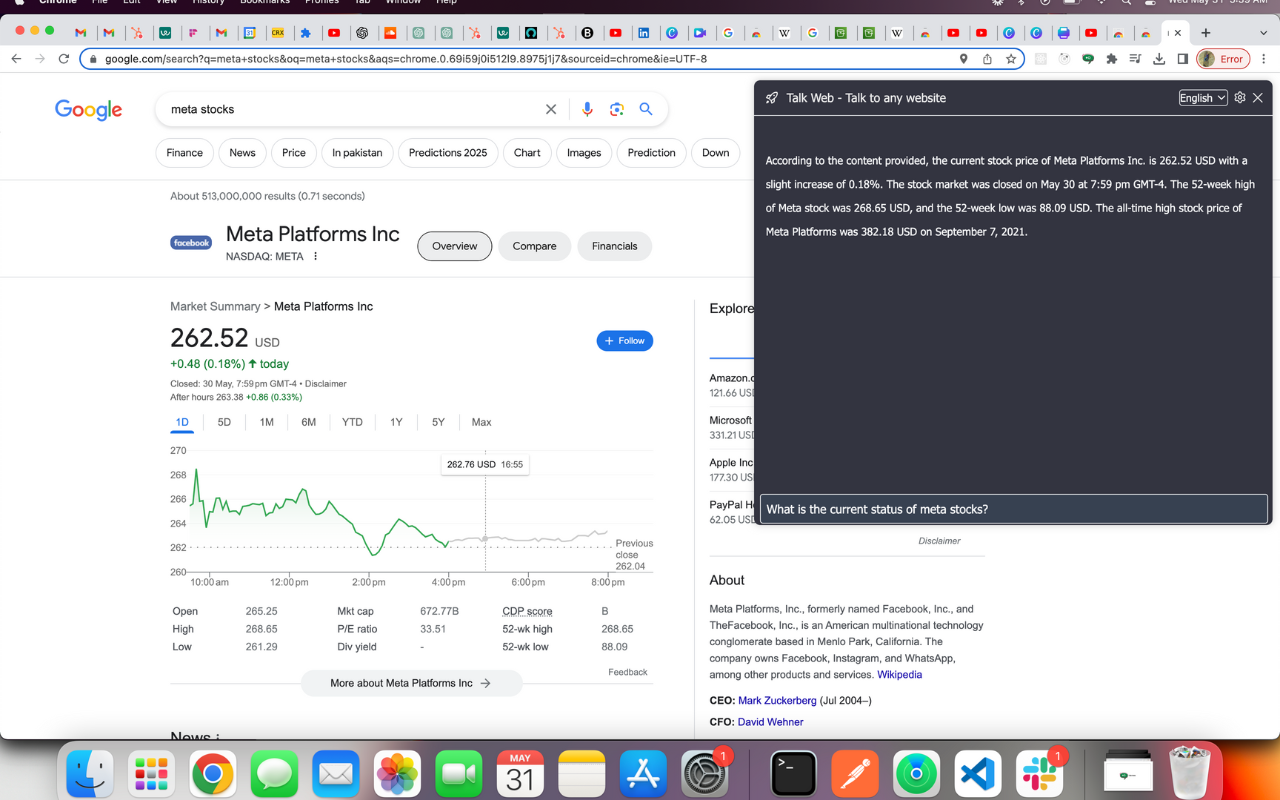 Talk Web - Talk to any website截图2