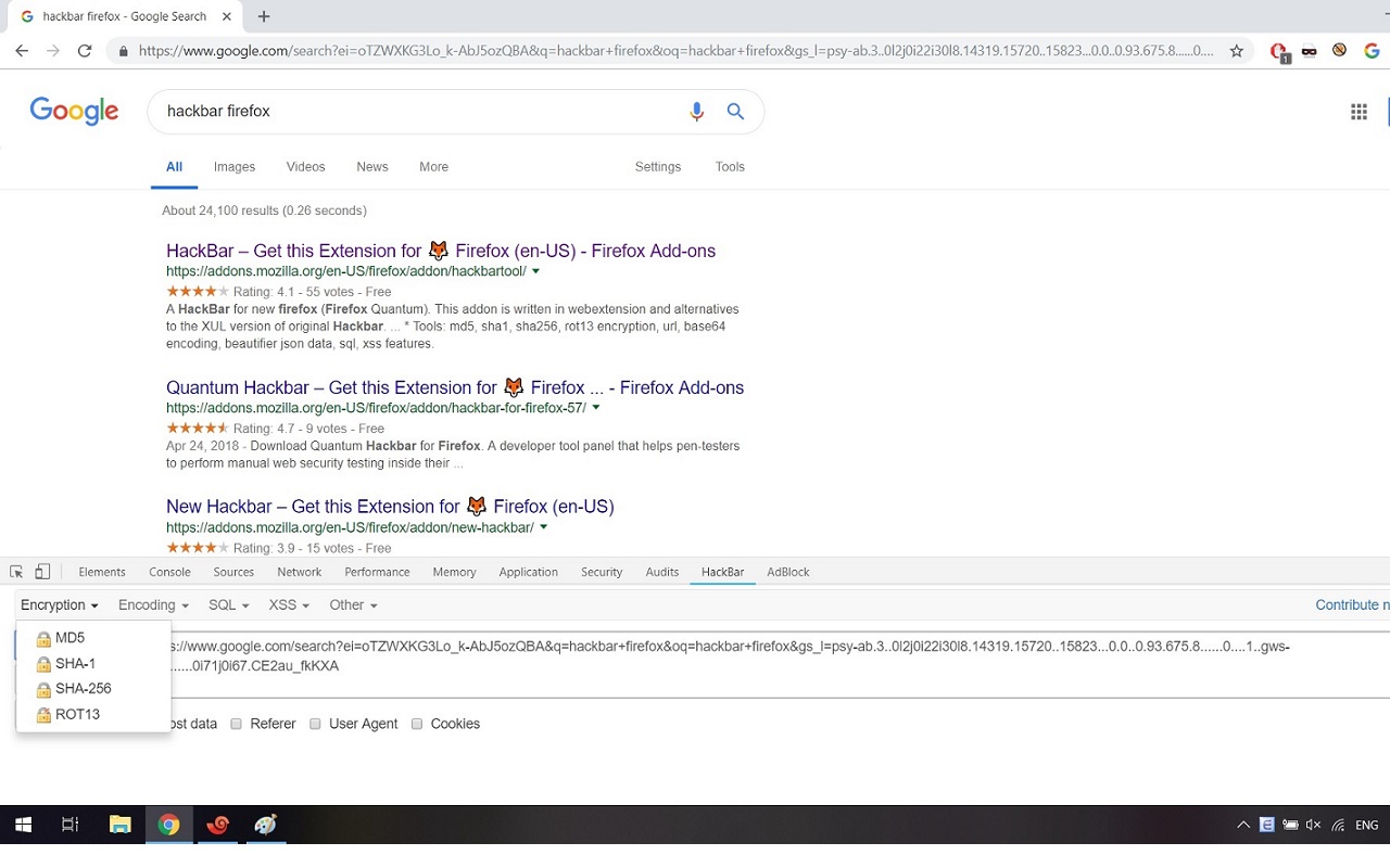 HackBar截图3
