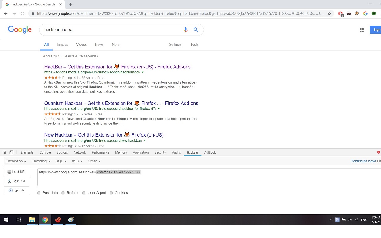 HackBar截图5
