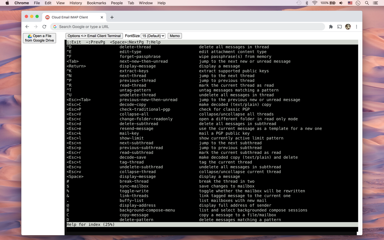 Cloud Email IMAP Client截图1