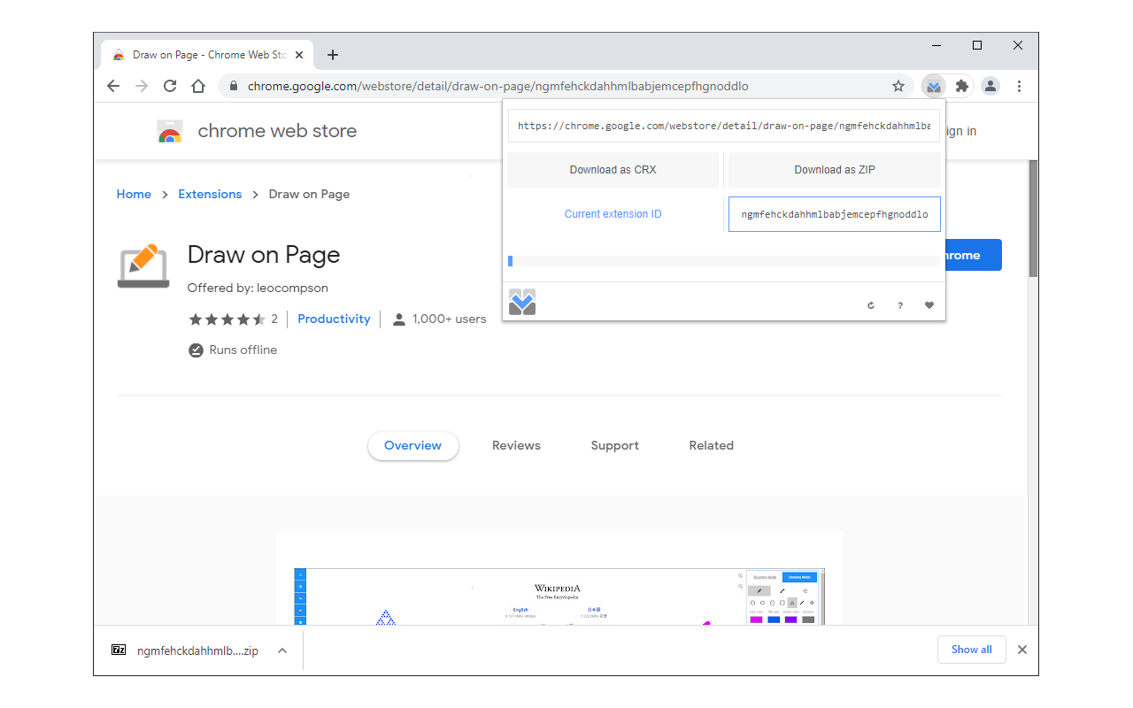 Extension Source Downloader截图2