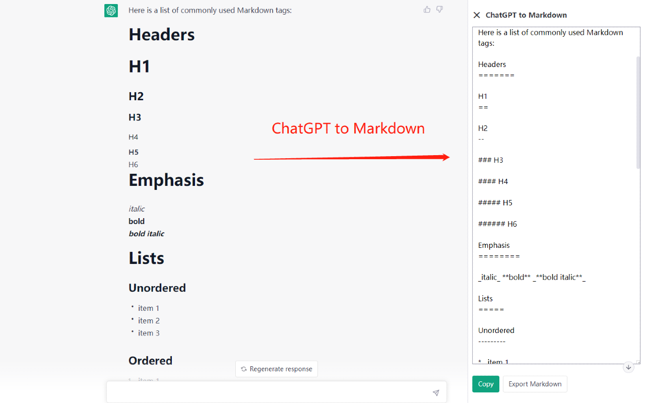 ChatGPT to Markdown截图2