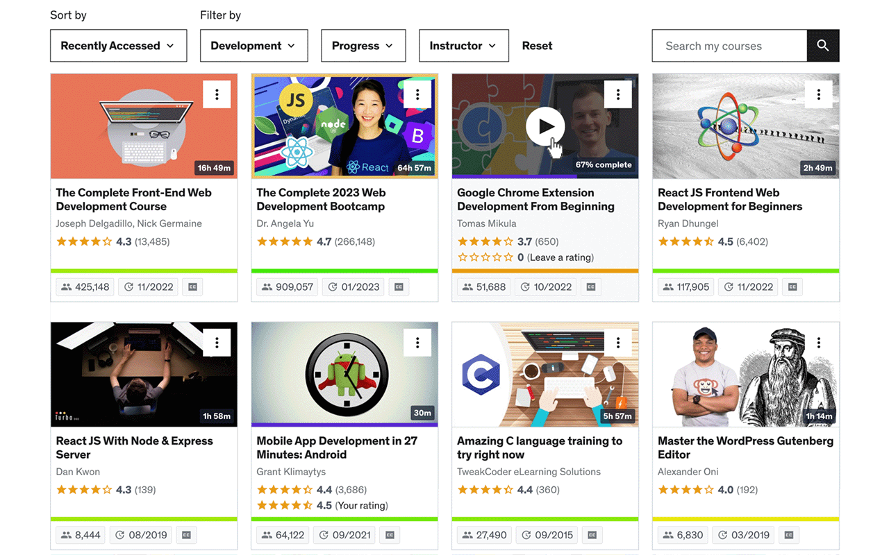 Udemy - Improved Course Library截图2