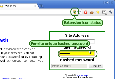 PwdHash port截图1
