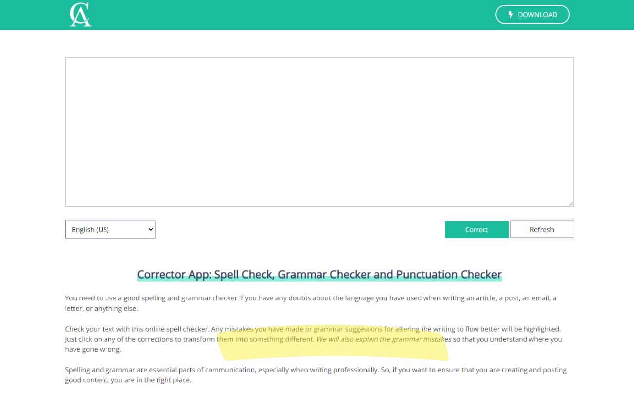 Corrector App截图2