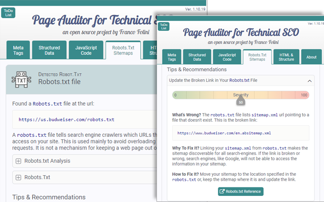Page Auditor for Technical SEO截图6