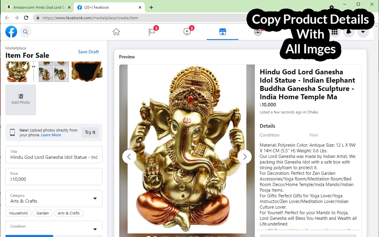 Dropshipping Marketplace Helper Pro截图1