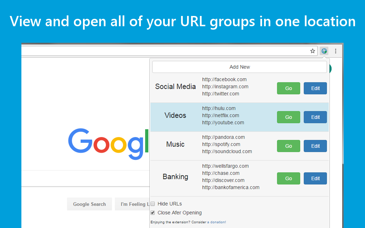 URL Group Manager截图3