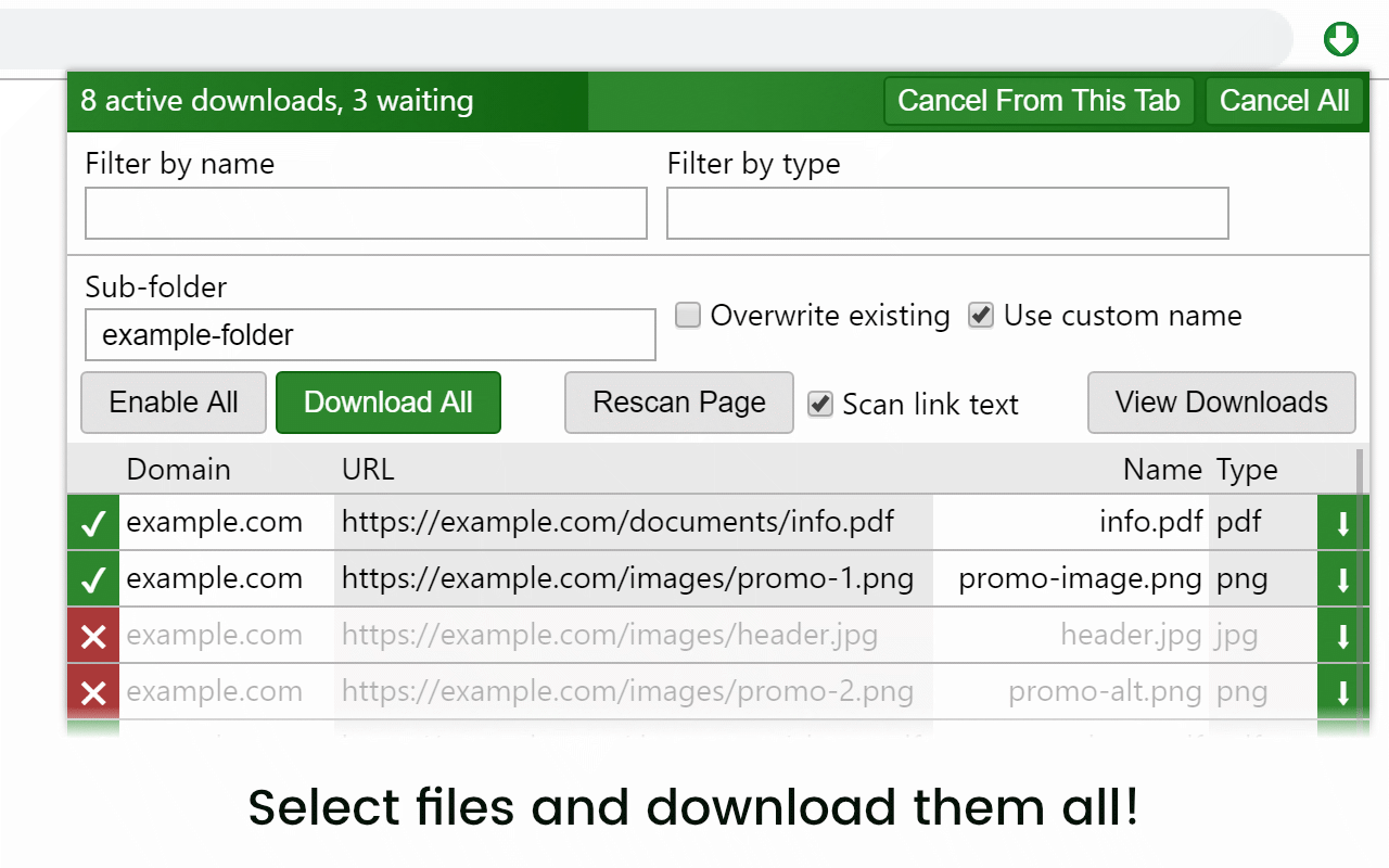 Multi-File Downloader截图1